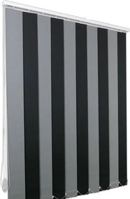 Jaluzele verticale doua culori Carina negru alb