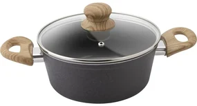 Caserolă Lamart LT1245 cu capac Natur, diametru 18 cm, 18 cm