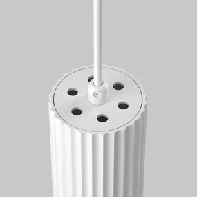 Pendul cu Spot GU10 stil minimalist Calipso alb