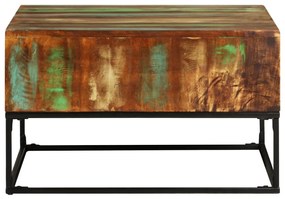 320819 vidaXL Măsuță de cafea, 68x68x41 cm, lemn masiv reciclat