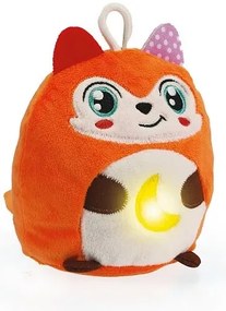 Vulpe interactivă din pluș Clemmy baby - cu lumină nocturnă și sunete