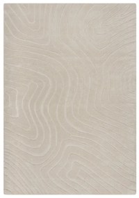 Covor crem țesut manual din lână 200x290 cm Mesmerise Natural – Flair Rugs