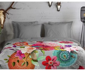 Lenjerie de pat din flanelă pentru pat de o persoană 140x200 cm Isarea – HIP