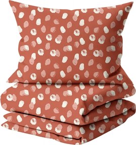 Lenjerie de pat din flanel TESS rosu Dimensiune lenjerie de pat: 2 buc 60 x 70 cm | 200 x 200 cm