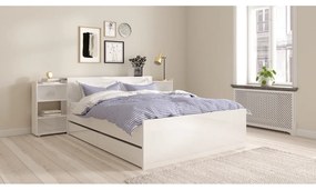 Pat matrimonial alb 160x200 cm Naia – Tvilum