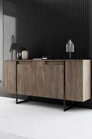 Mobilier living Luna (Nuc + Negru). 1073575