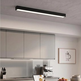 LED Plafonieră/lustră pe cablu LED/44W/230V 4000K 120 cm negru