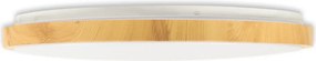 Plafonieră LED Woody Erste 68W, Diametru 590mm, Design Lemn Modern, 3CCT 3000K-6000K, Lampă Tavan Ideală pentru Living, Birou sau Dining Premium