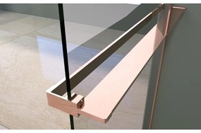 Rochelle Rose Gold Suport pentru prosop și săpun 80 cm