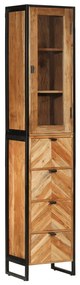3217118 vidaXL Dulap de baie, 40x27x190 cm, lemn masiv de acacia