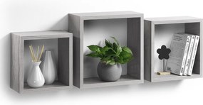 Rafturi cub suspendate, set de 3