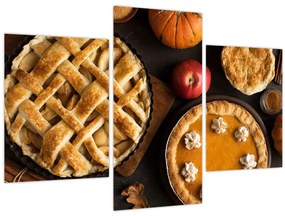 Tablou - Plăcintă de dovleac (90x60 cm)