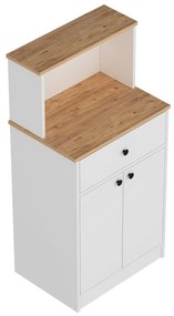 Comodă Mokka (Alb + Pin atlantic) . 1102367