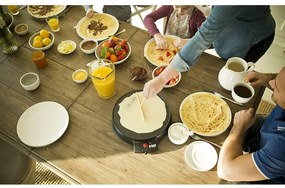 Resigilat: Aparat pentru preparat clatite Russell Hobbs Fiesta 20920-56, 1000W, 30cm, Termostat, Negru