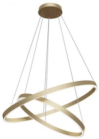 Lustra suspendata LED design tehnic Rim alama MYMOD058PL-L74BS4K