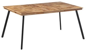 Masa de sufragerie, 169x98,5x76 cm, lemn masiv de tec
