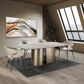 Masa dining design LUX Numa 205cm