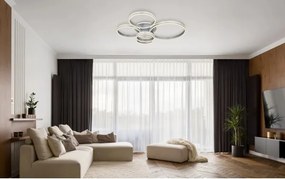 Globo 67260-120 - Plafonieră LED dimabilă RUBIO 120W/230V 90x114 cm+telecomandă