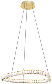 Lustră LED pe cablu Zuma Line MD3169-1-3GT ATHESA LED/25W/230V 2700-6000K + telecomandă