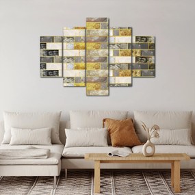 Tablou - Decor cu texturi (150x105 cm)