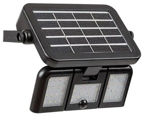 Proiector LED solar cu senzor LIHULL LED/9,6W/3,7V IP44 Rabalux 77020