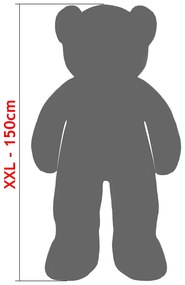 Deuba Ursuleț XXL 150 cm - maro