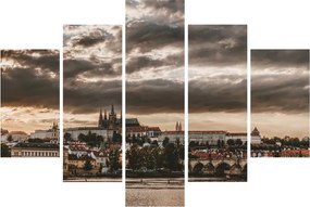 Tablou - Praga înnorită (150x105 cm)