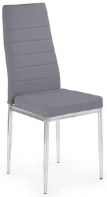 Scaun de bucaterie Perla, gri/argintiu