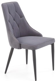 Scaun de sufragerie Vila (gri). Promo -6%. 1008211