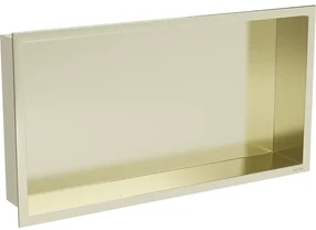 Mexen X-Wall-R raft de încastrare cu flanșă 60 x 30 cm, Aurie - 1950603010