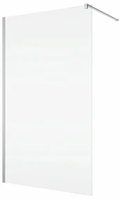 Paravan dus 80x200 cm cu sticla securizata 6 mm, protectie sticla Aquaperle, Easy Sanswiss 800x2000 mm