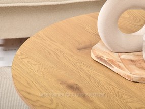 Măsuță de cafea Randolf Xl (stejar + negru). 1111701