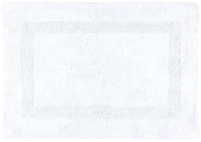 Covoras alb baie bumbac Softness Blanc 50x80 cm
