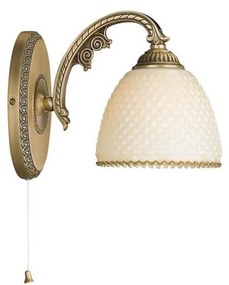 Aplica de perete din alama 1 brat design italian 7005