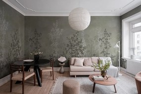 Fototapet, Chinoiserie Haze Green, Rebel Walls