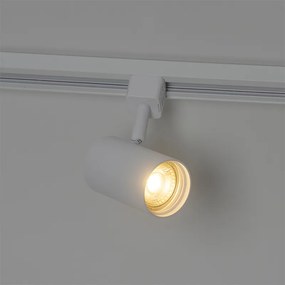 Spot modern alb pe șină monofazată - Iconic Jeana