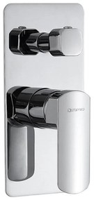 Sapho Mixona - baterie de duș încastrată, crom lucios