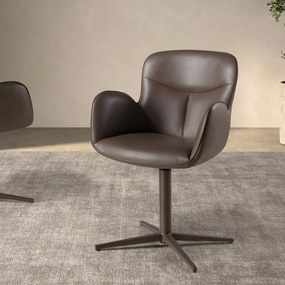 Scaun modern pivotant piele sintetica Maro