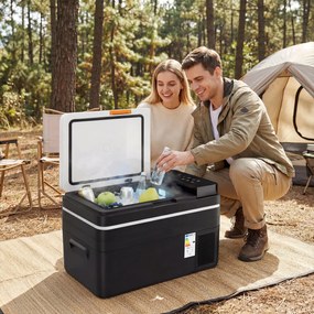 Outsunny Frigider portabil 12V cu adaptor 240V pentru rulote și mașini | Aosom Romania