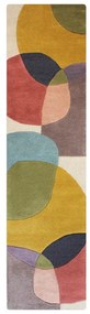 Covor tip traversă țesut manual din lână 60x230 cm Glow Multi – Flair Rugs