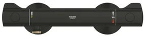 Baterie dus termostatata negru mat Grohe Grohtherm 800
