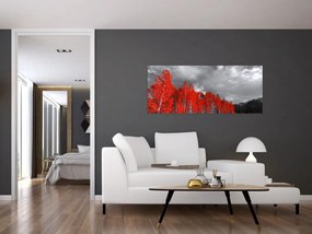 Tablou - Copaci în culorile toamnei (120x50 cm)