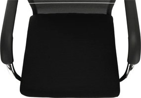 Scaun de şedinţă, gri/negru/argintiu, ESIN