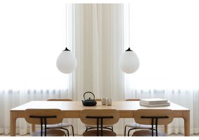 Abajur negru-alb ø 27 cm Around the World Medium – UMAGE