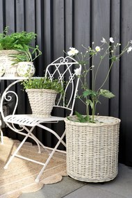 Set 3 Ghivece French Basket din salcie impeltita, Jardin