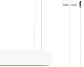 Lustră LED pe cablu Sollux SL.1394 SPARK 1xG13/8,5W/230V alb