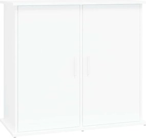 vidaXL Suport pentru acvariu, alb, 81x36x73 cm, lemn prelucrat