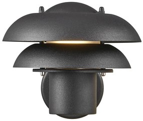 Aplica de perete pentru iluminat exterior modern, IP54 Kurnos 20 negru 2118061003 NL