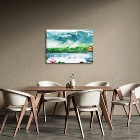 Tablou - Peisaj de vis (70x50 cm)