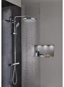 Coloana de dus cu baterie termostatata antracit periat Grohe Euphoria 310